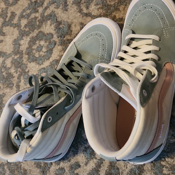 Vans Sk8-Hi Pro High Top Casual and Fashion Sneakers Ivory 11 - Picture 5 of 5